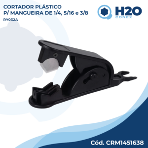 Cortador Plástico para Mangueira de 1/4, 5/16 e 3/8 - CRM1451638